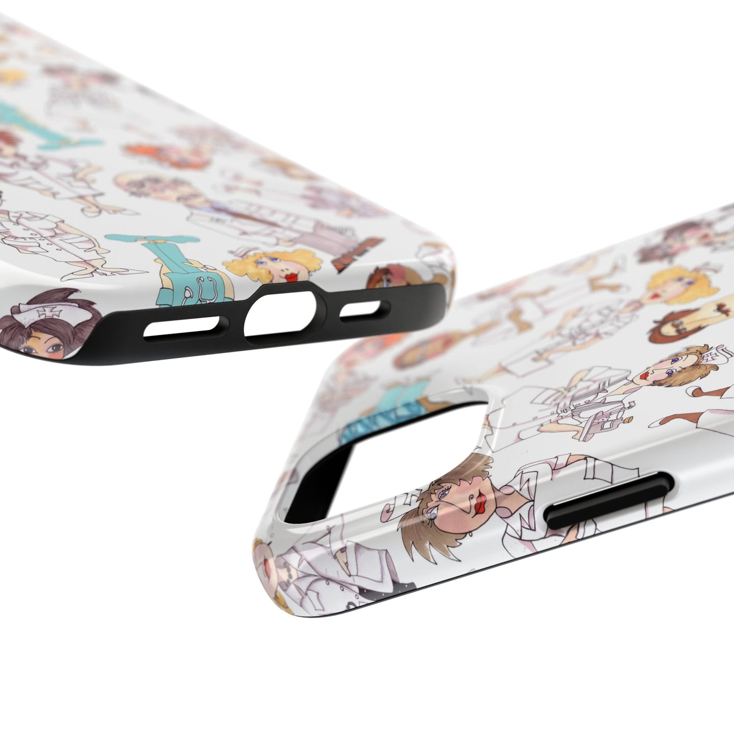 Happy Staff White Phone Case