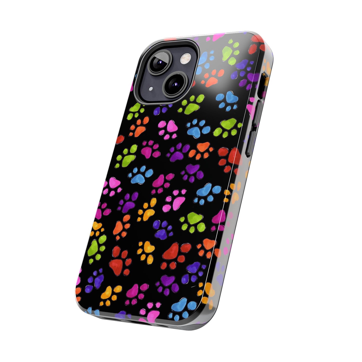Fancy Paws Black Phone Case