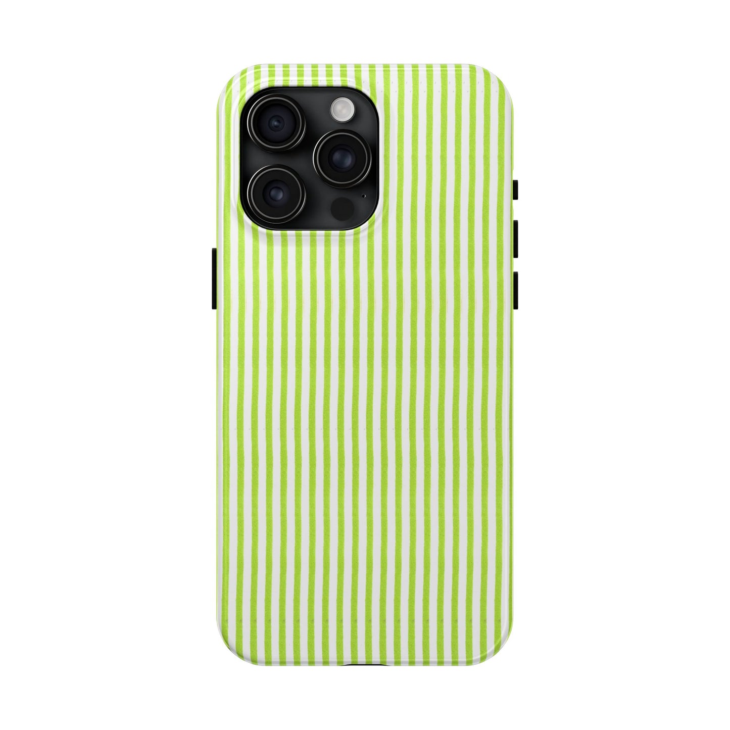 Golf Stripe Lime Phone Case