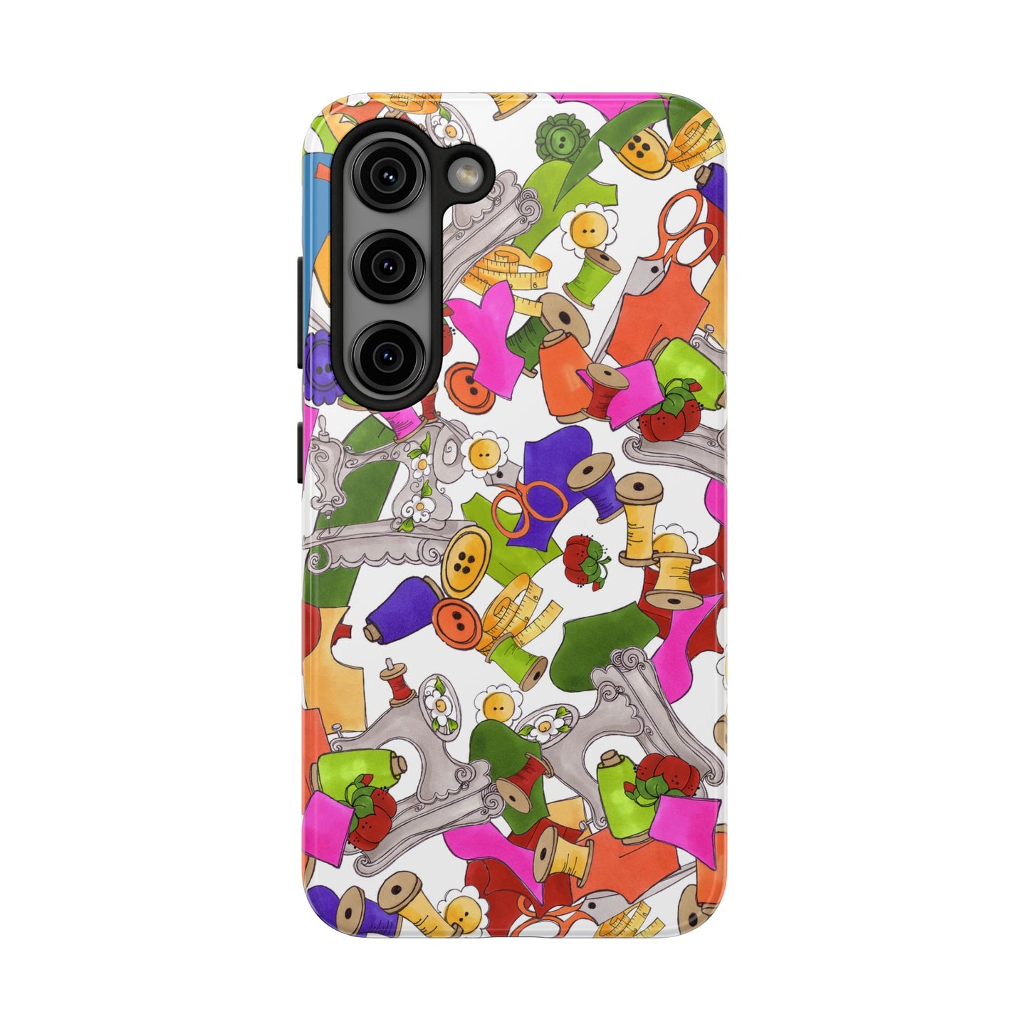 Kaleidasew White Phone Case