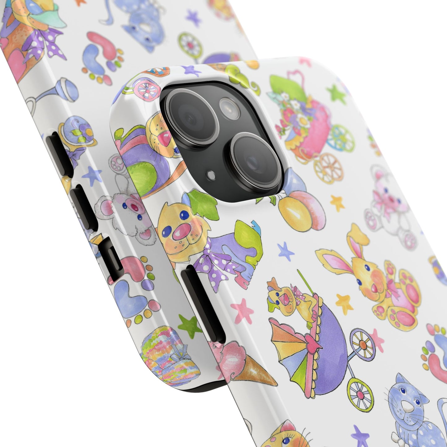 Busy Baby White Phone Case