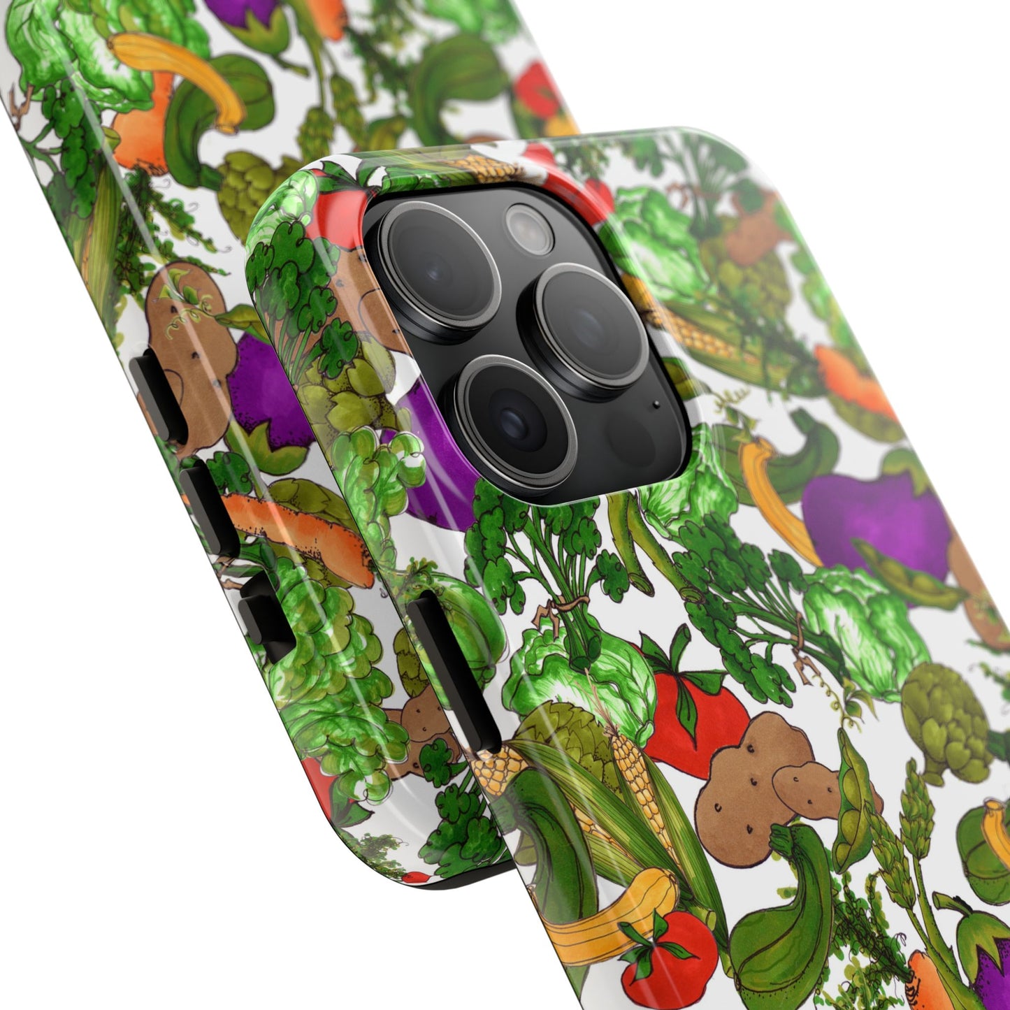 Veggie Jungle White Phone Case