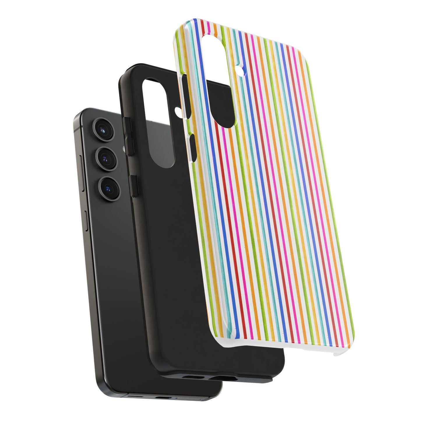 Cool Stripe White Phone Case