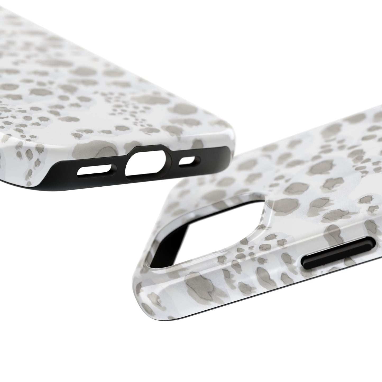 Kitty Dots White Phone Case