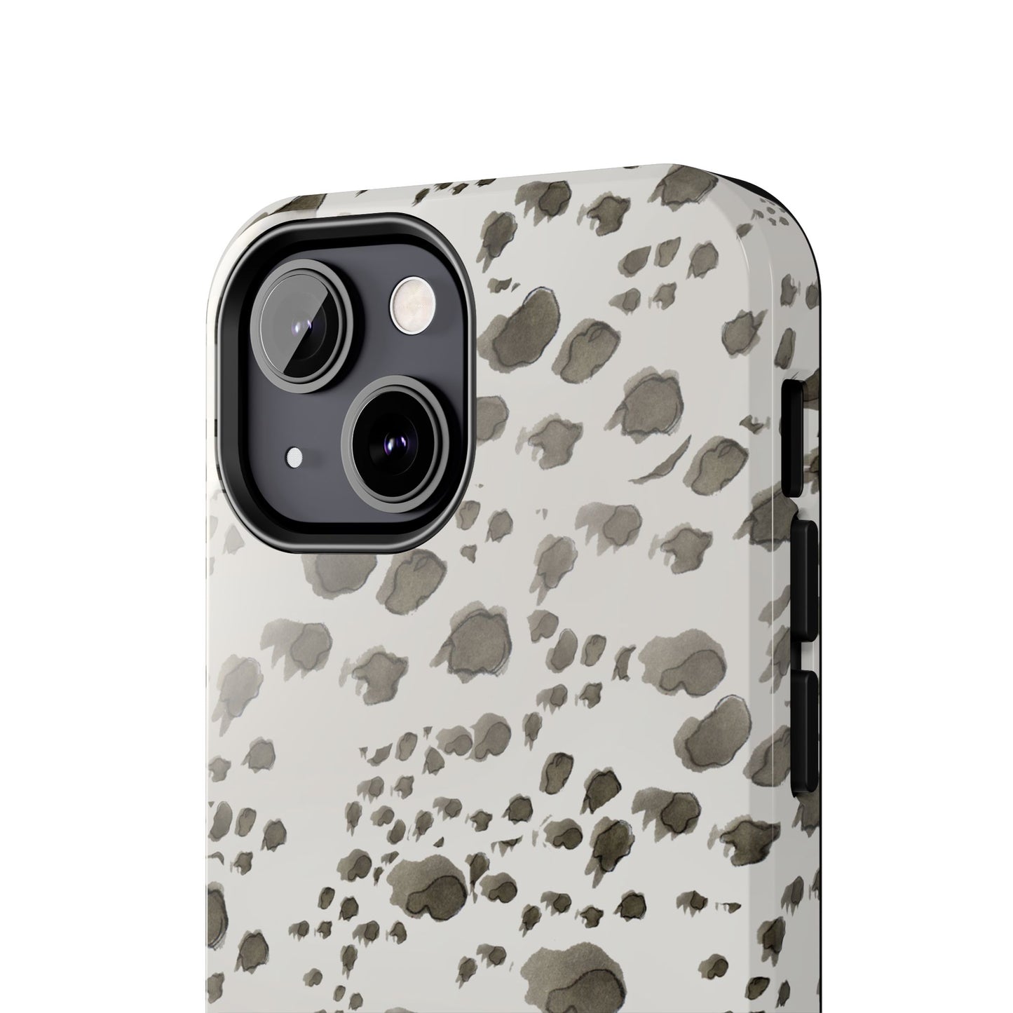Kitty Dots Gray Phone Case