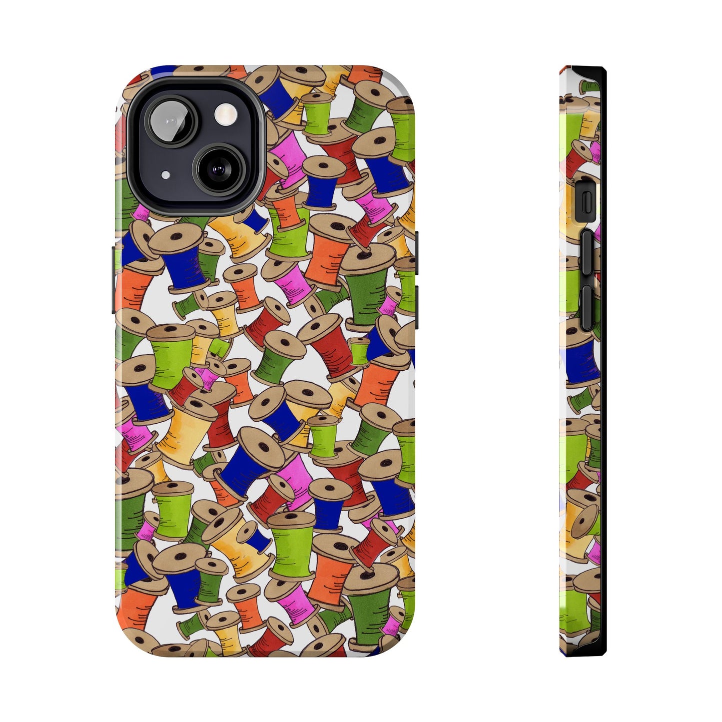 Spoolopoly White Phone Case