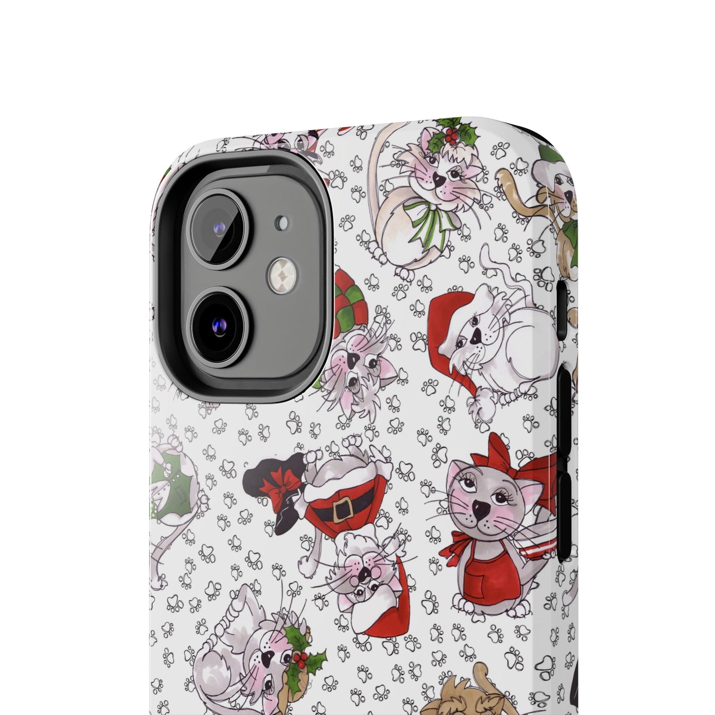 Kitty Blizzard White Phone Case