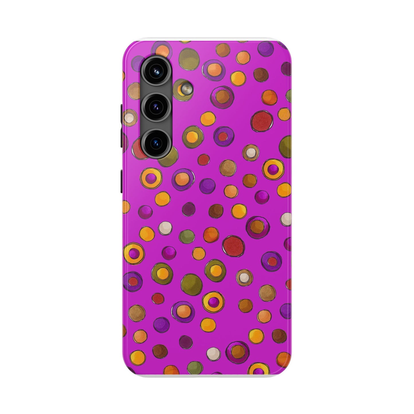 Double Dot Fuchsia Phone Case