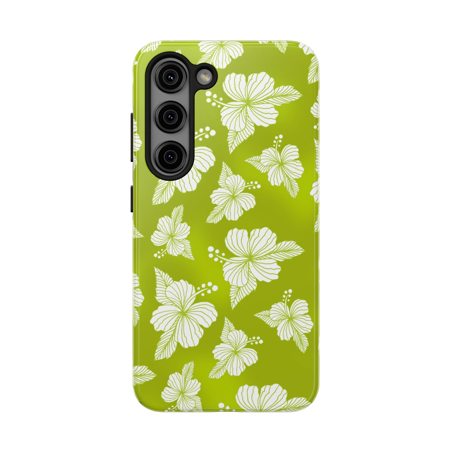 Hibiscus Green Phone Case