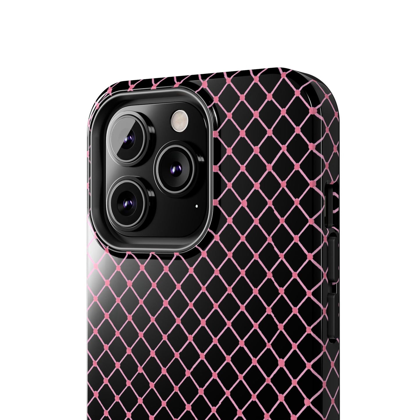 Cyclone Fence Black / Pink Phone Case