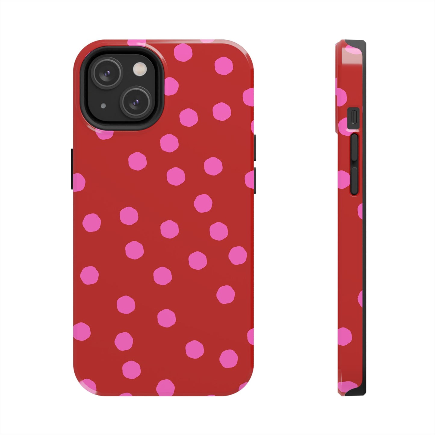 Jumbo Dots Red / Pink Phone Case