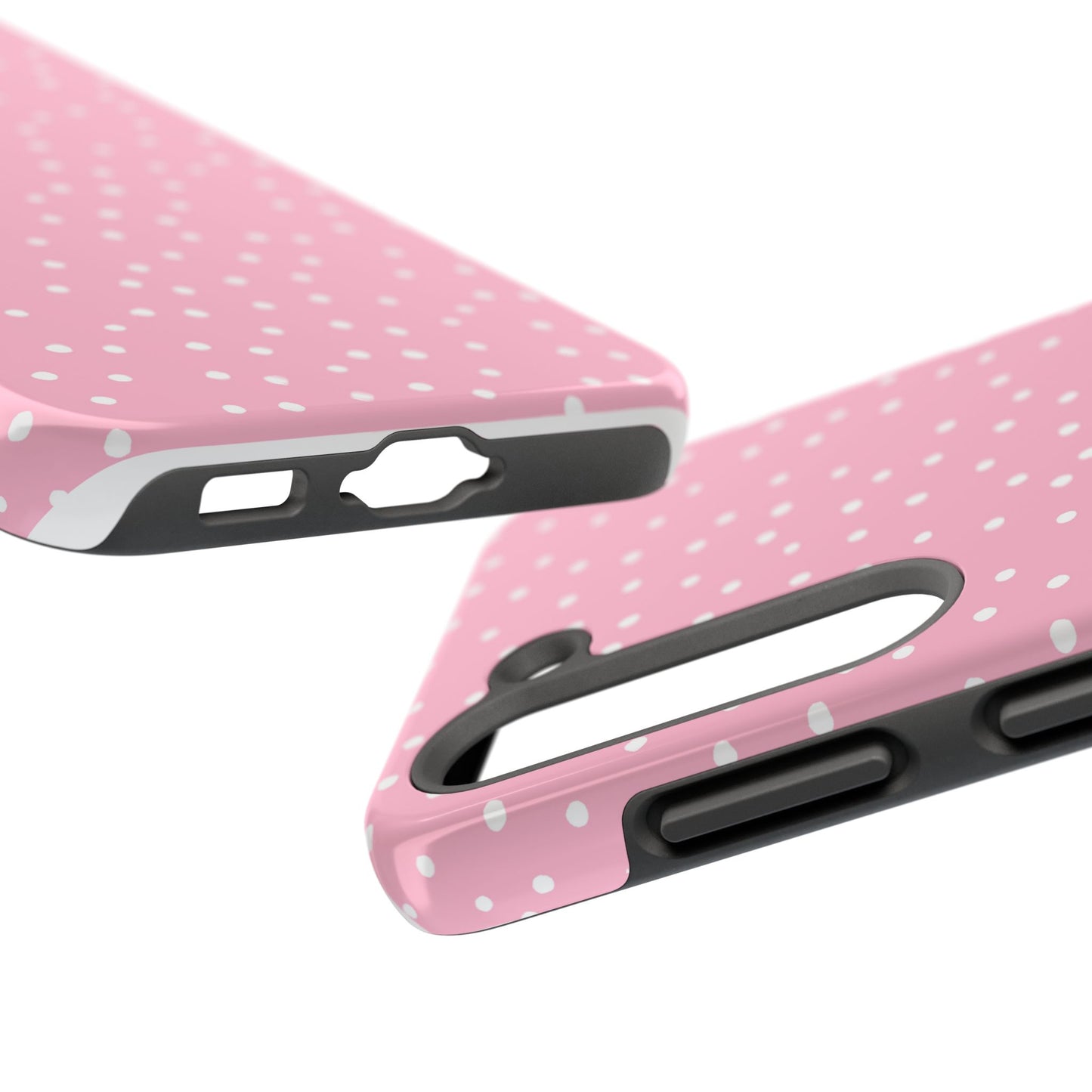 Dinky Dots Pink / White Phone Case