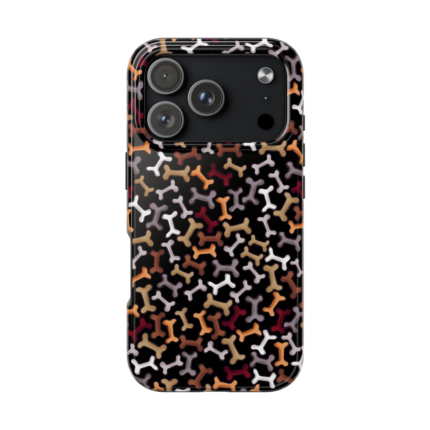 Dog Bones Black Phone Case