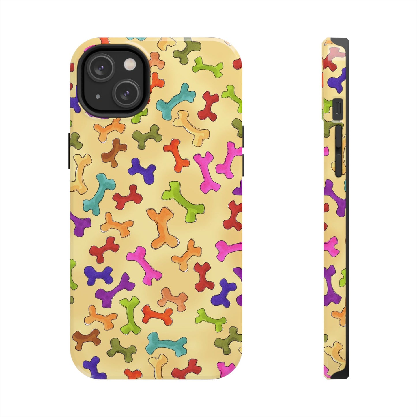 Happy Bones Yellow Phone Case