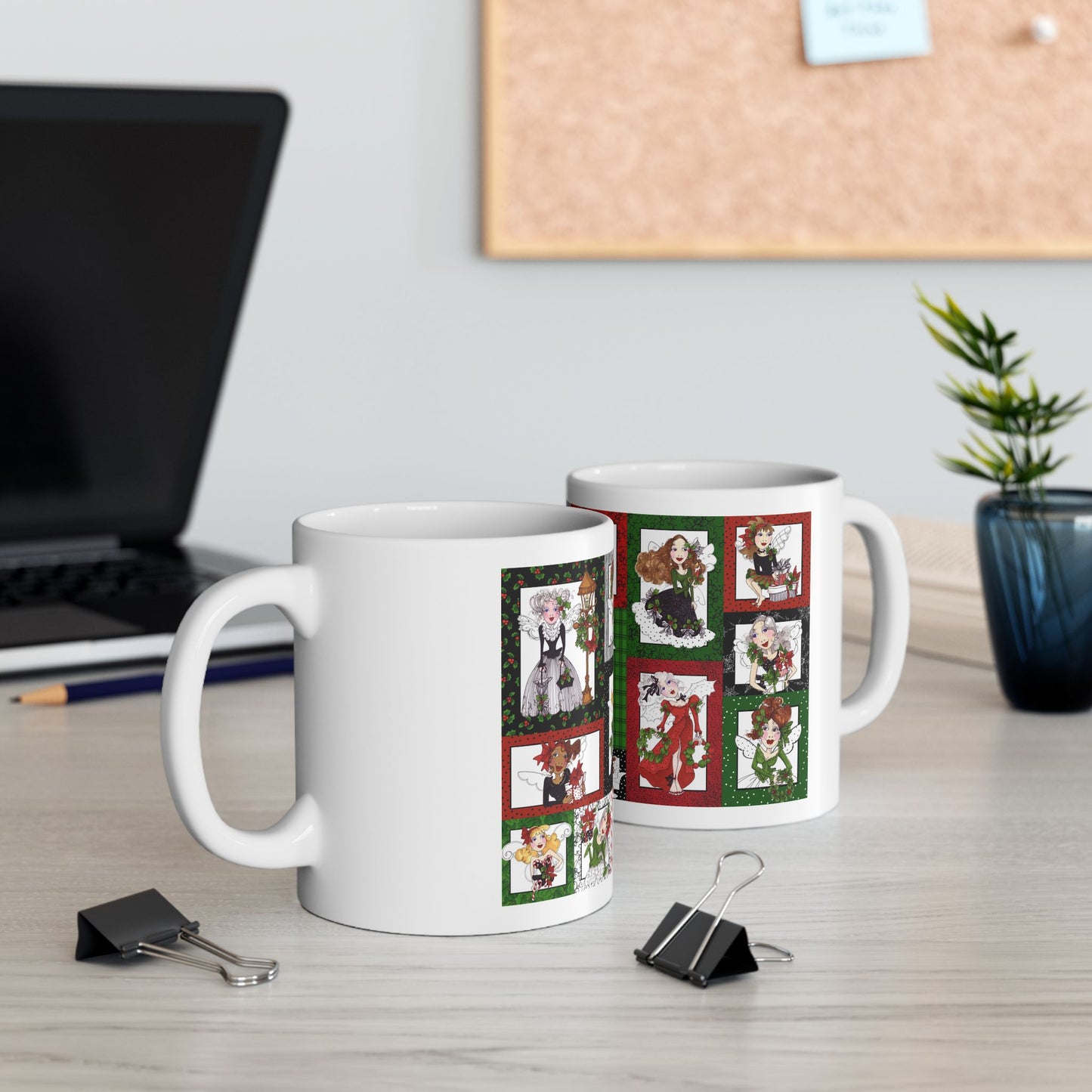 Fairy Merry Christmas Cup