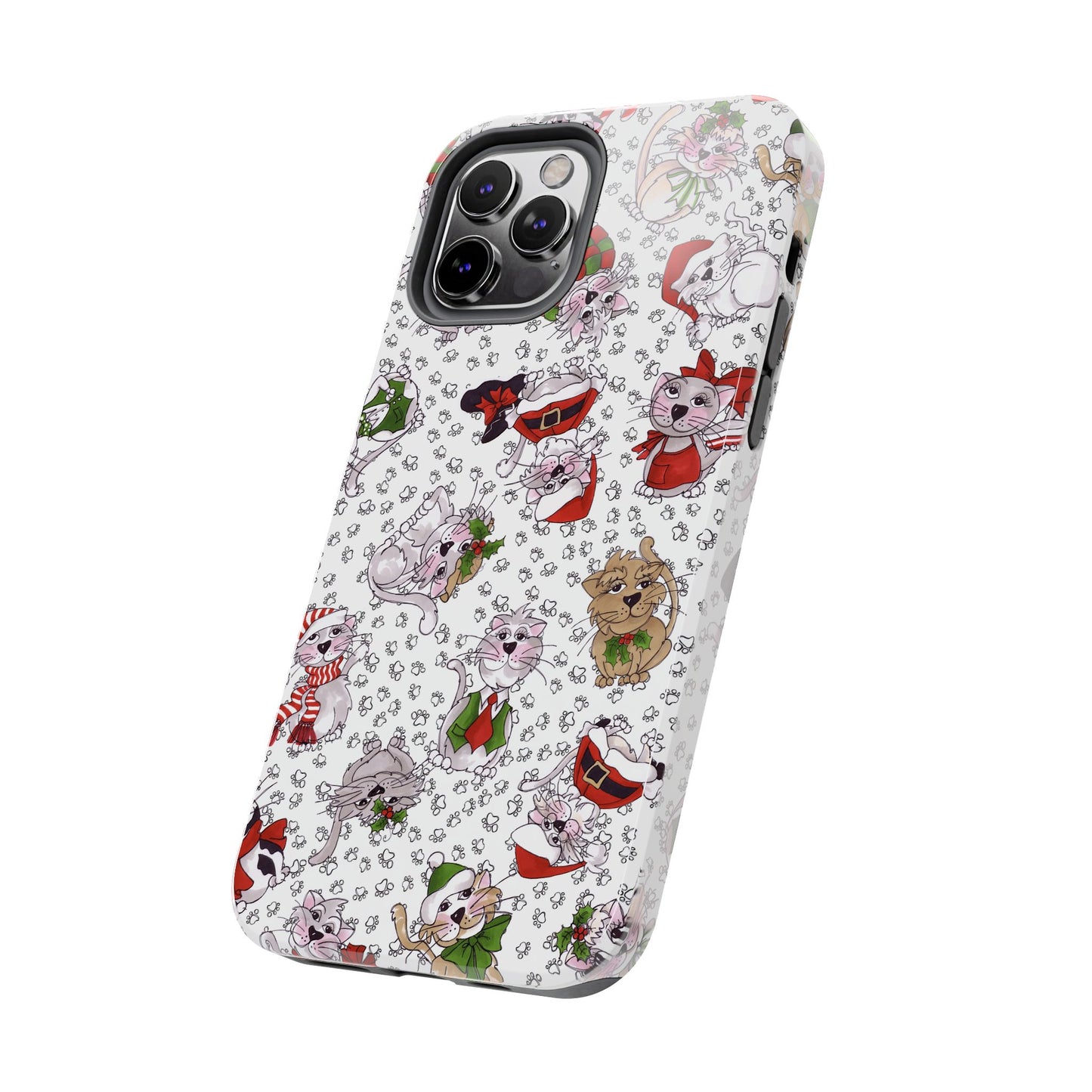Kitty Blizzard White Phone Case