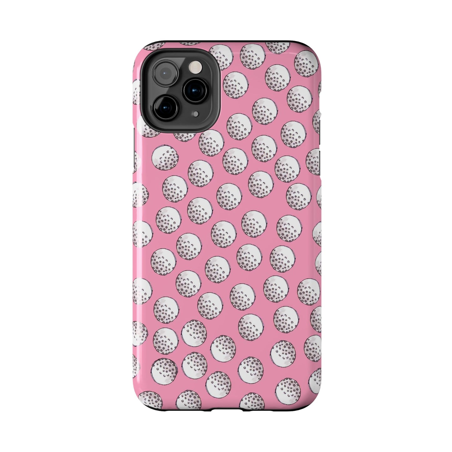Ball Dots Pink Phone Case