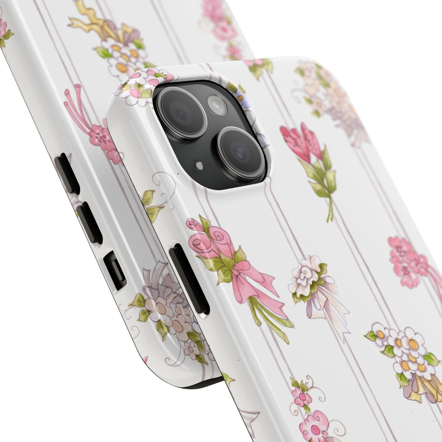 Bouquet Stripe Phone Case