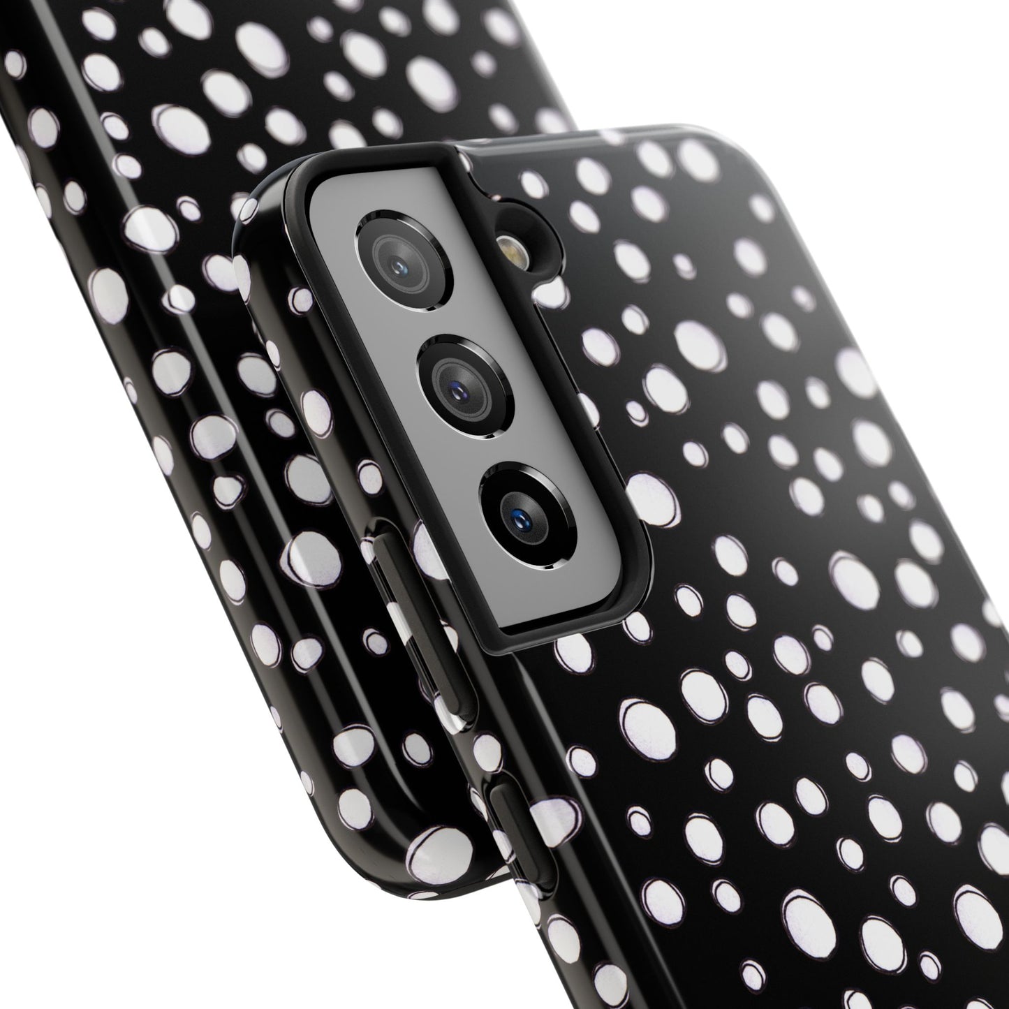 Pot Dots Black Phone Case