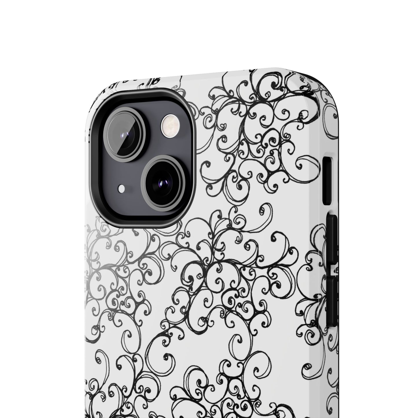 Poodle Scroll Phone Case