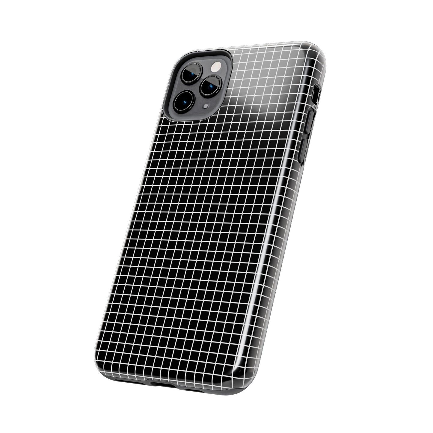 Window Pane Black / White Phone Case