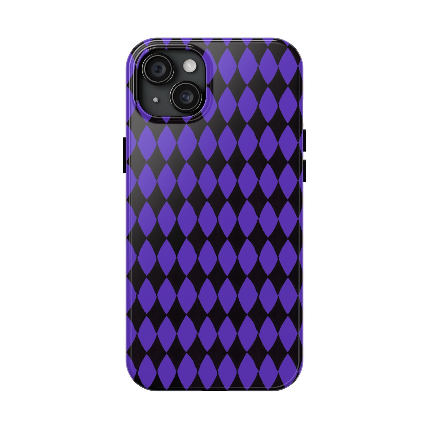 Diamond Purple / Black Phone Case