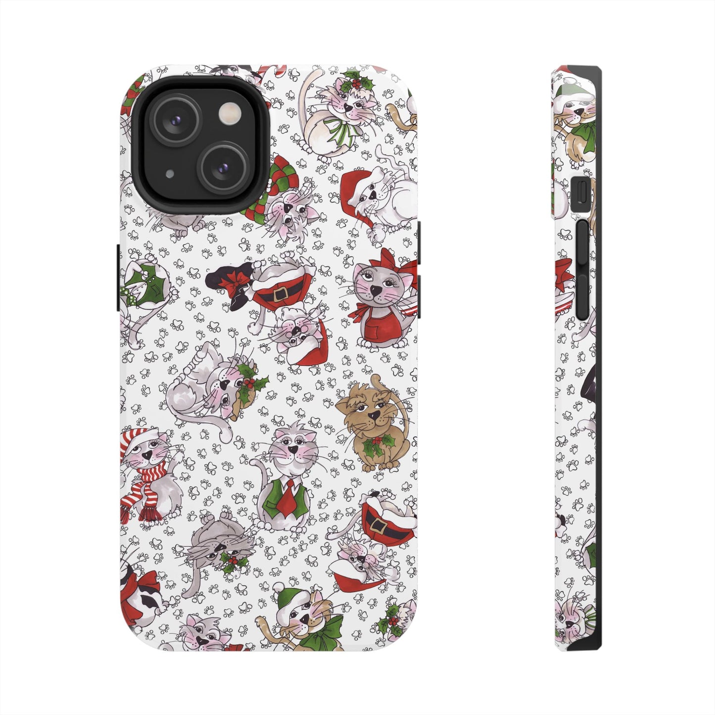 Kitty Blizzard White Phone Case