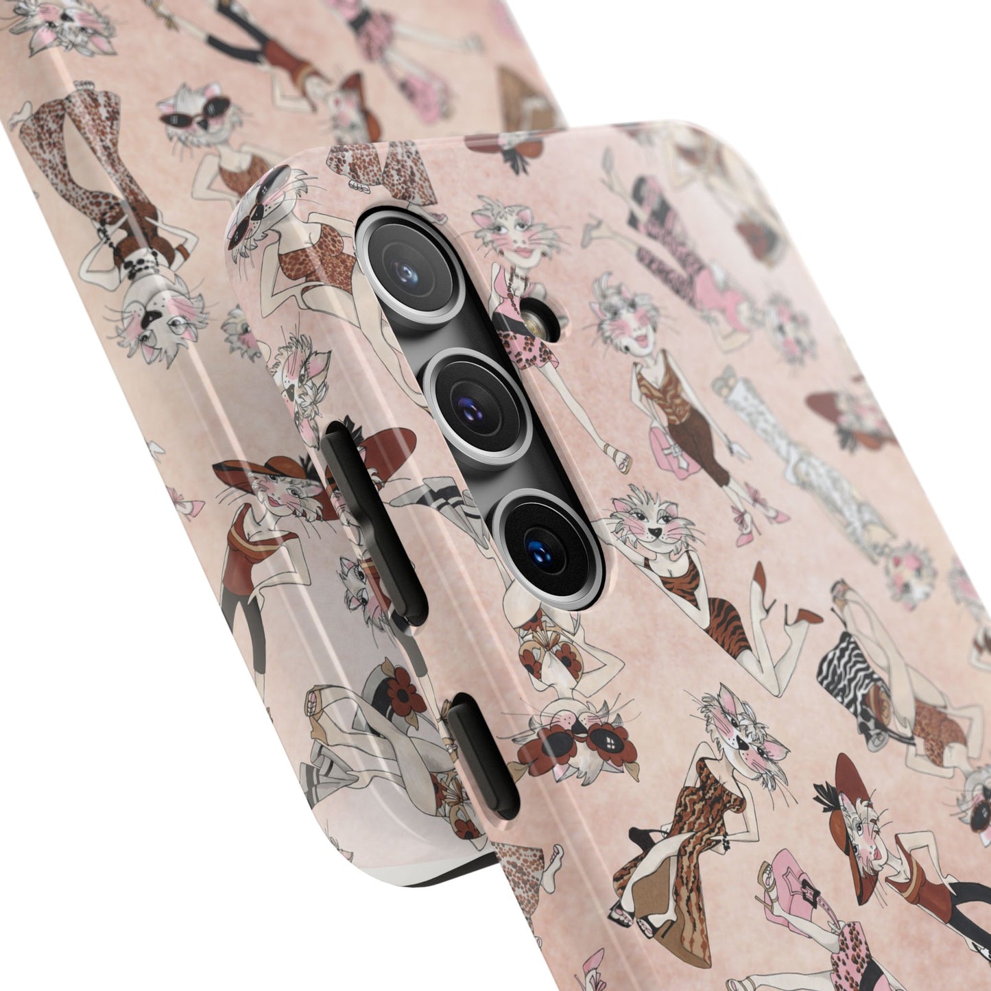 Spotted Lilies Pink Phone Case