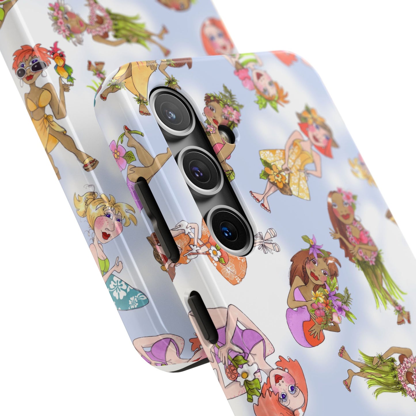 Island Toss Blue Sky Phone Case