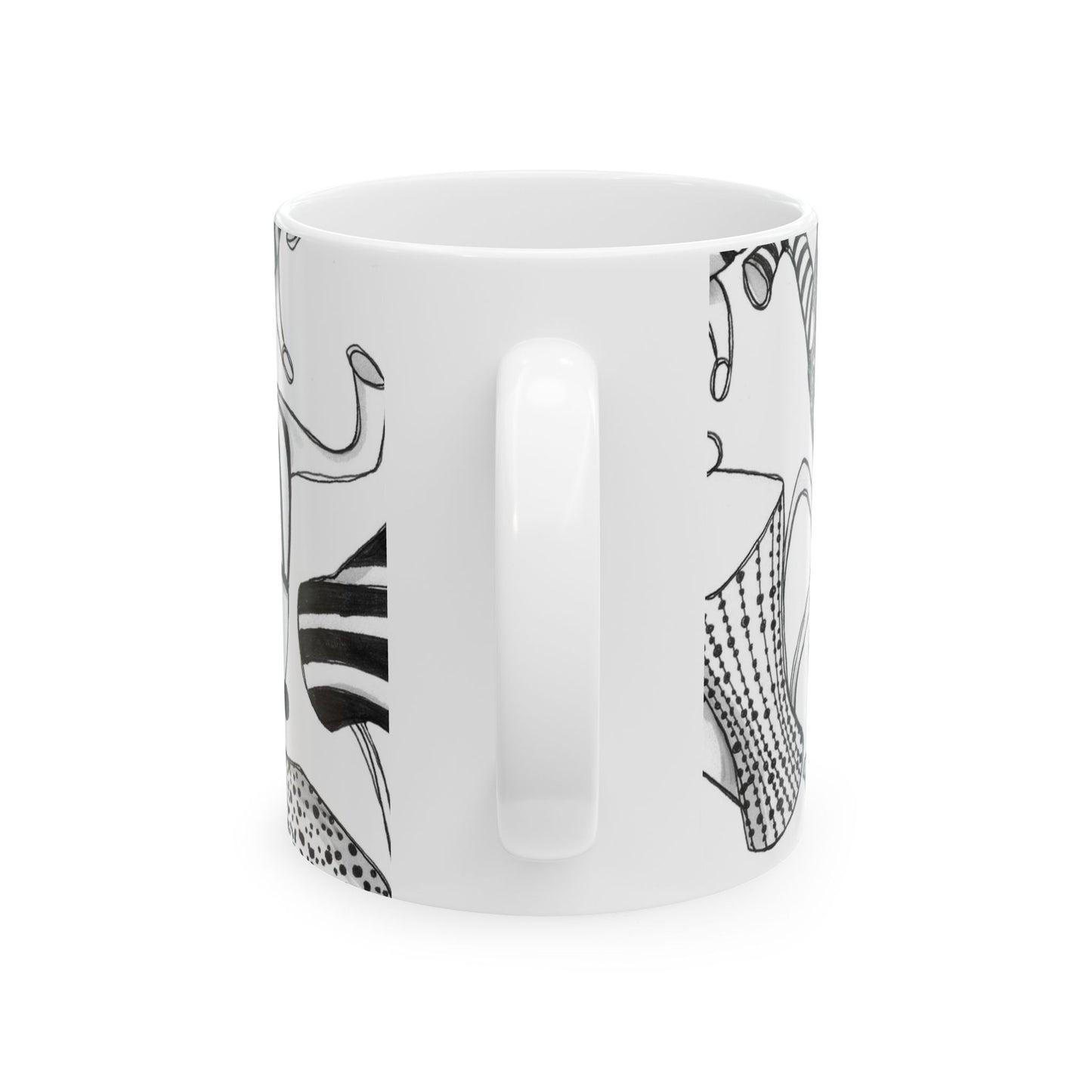 Coffee, Tea Anyone? White Cup