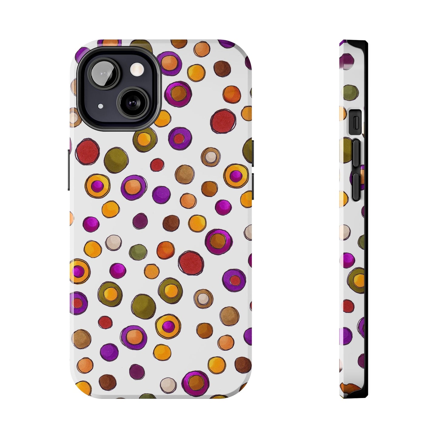 Sesame Dot White Phone Case