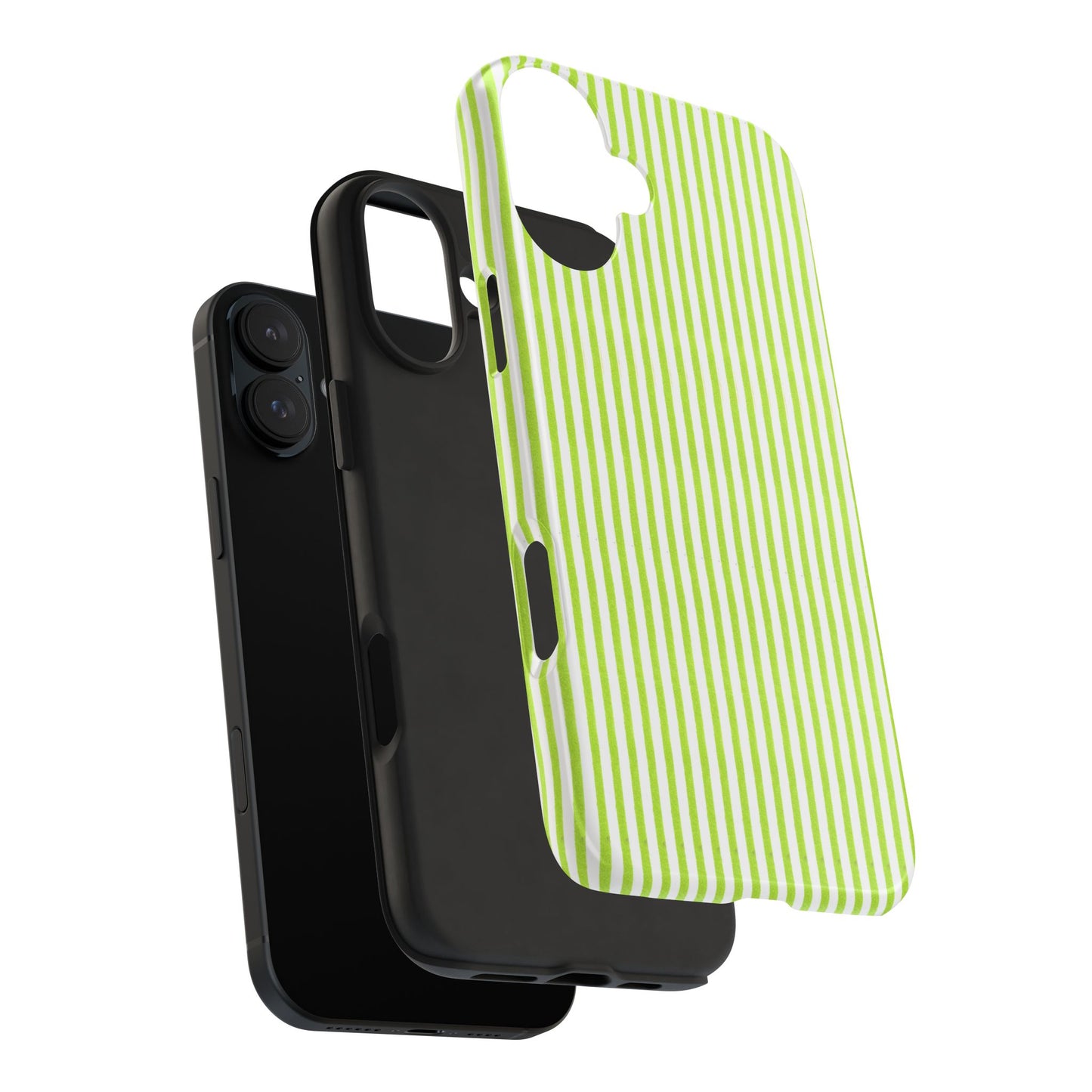 Golf Stripe Lime Phone Case