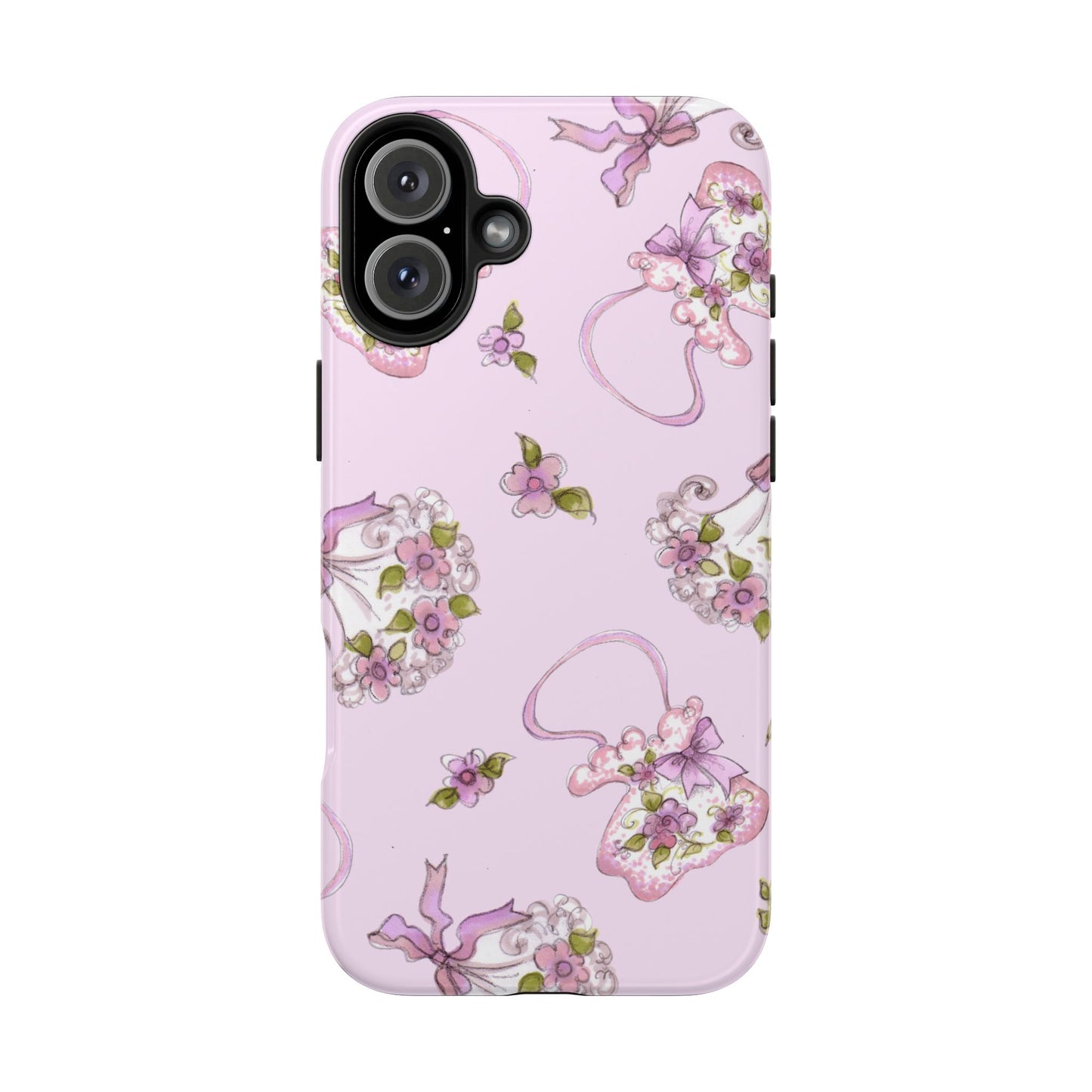 Flower Model Hand Bag Phone Case