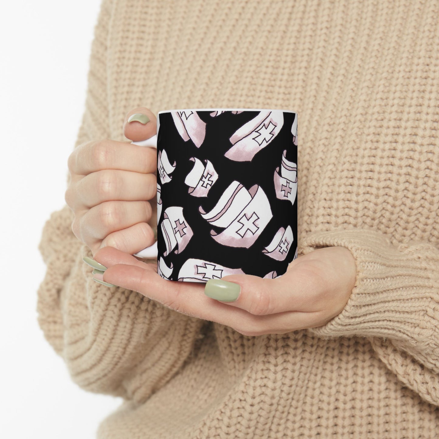 Happy Hat Black Cup