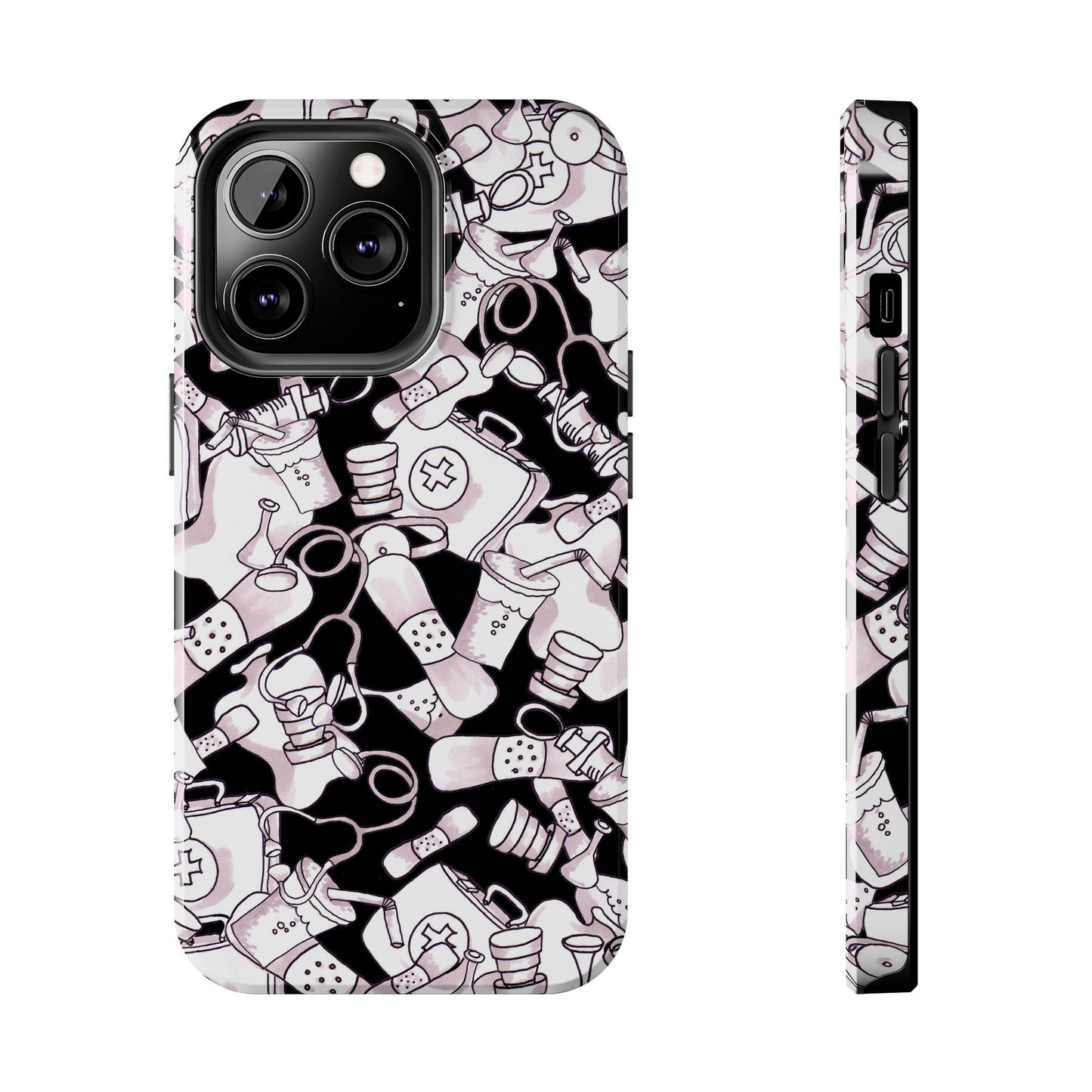 Med Stuff Black Phone Case