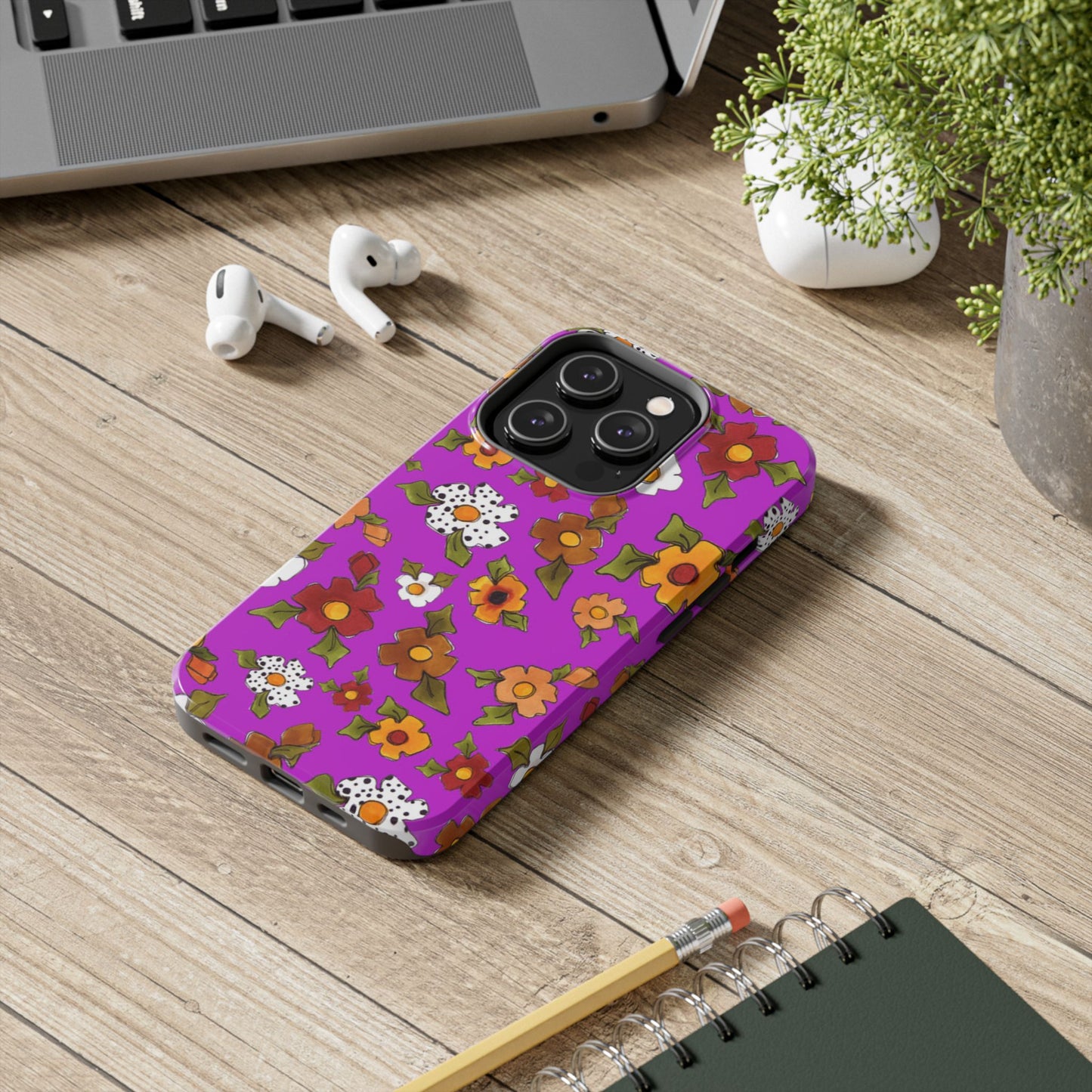 Spice Posie Magenta Phone Case