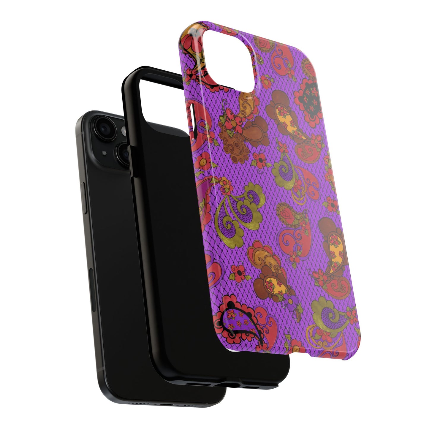 Posie Paisley Purple Phone Case