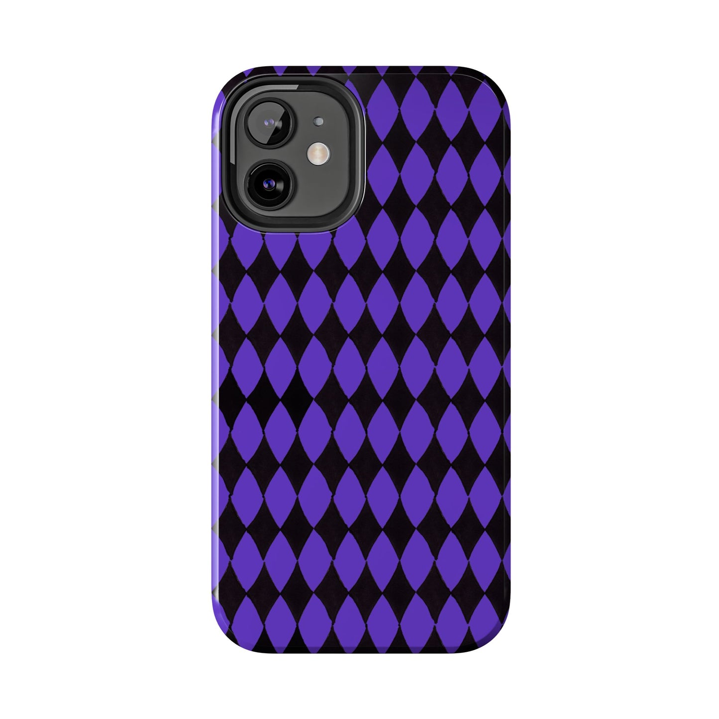 Diamond Purple / Black Phone Case