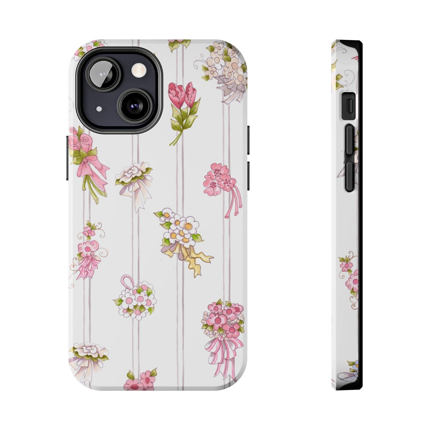 Bouquet Stripe Phone Case