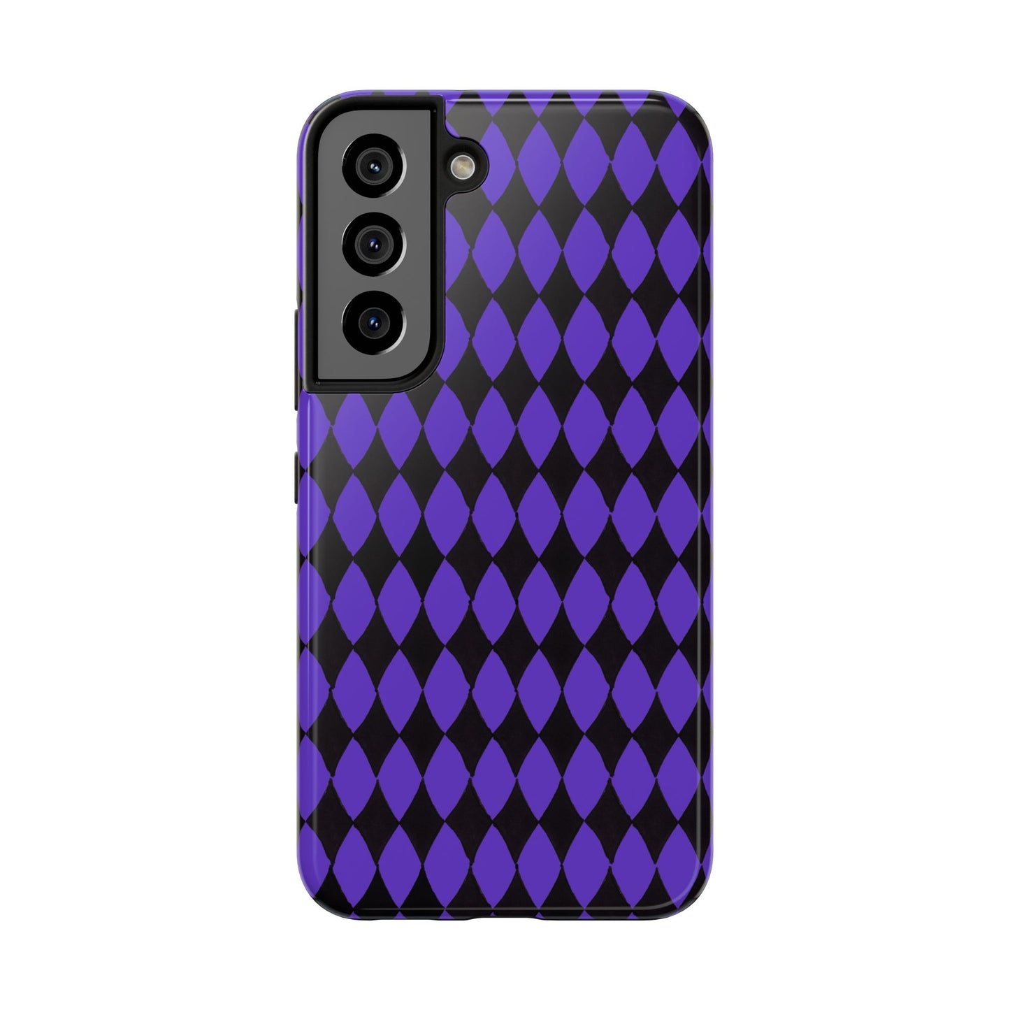 Diamond Purple / Black Phone Case