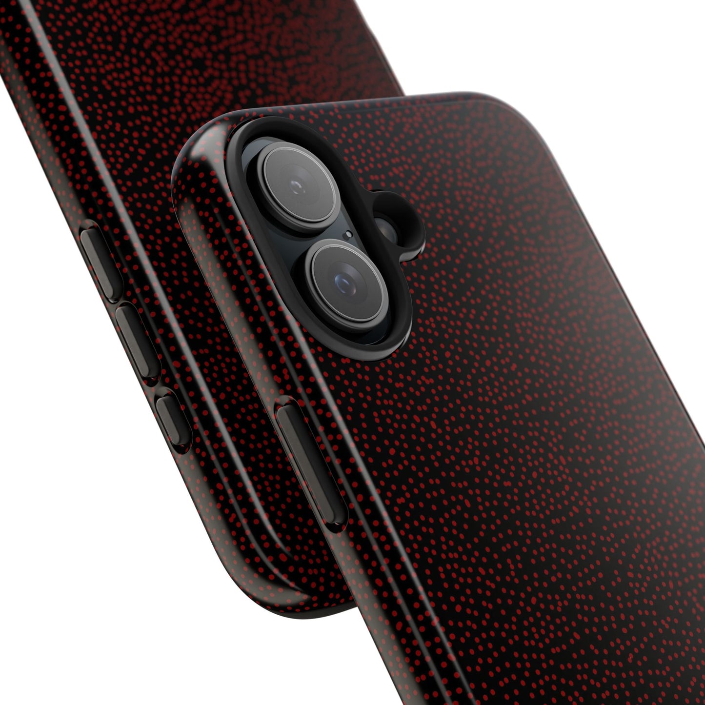 Mini Dot Black / Red Phone Case
