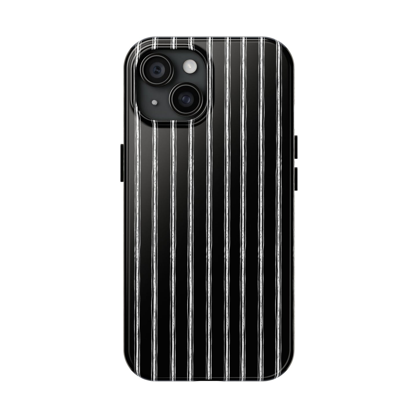 Napkin Stripe Black / White Phone Case