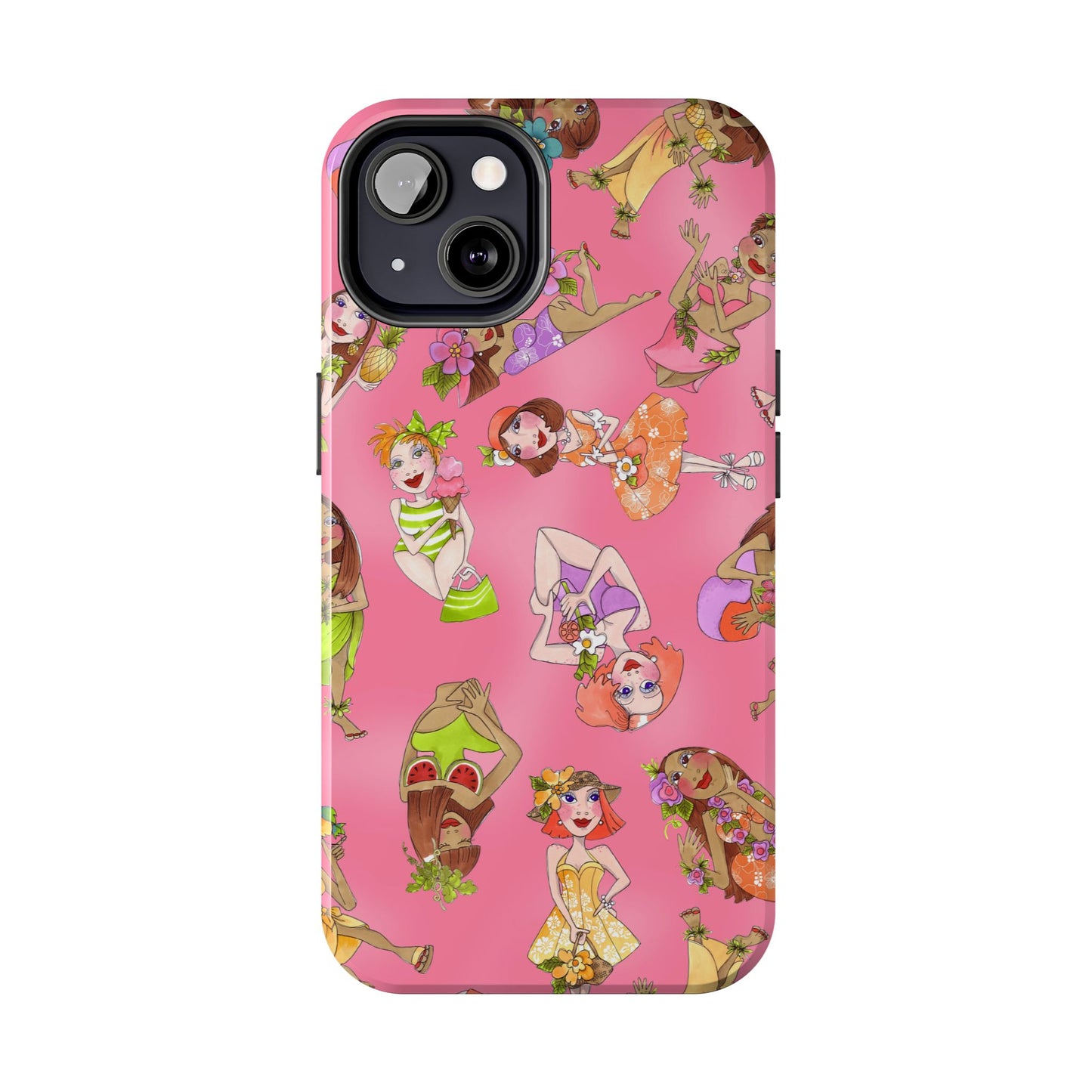 Island Toss Pink Phone Case