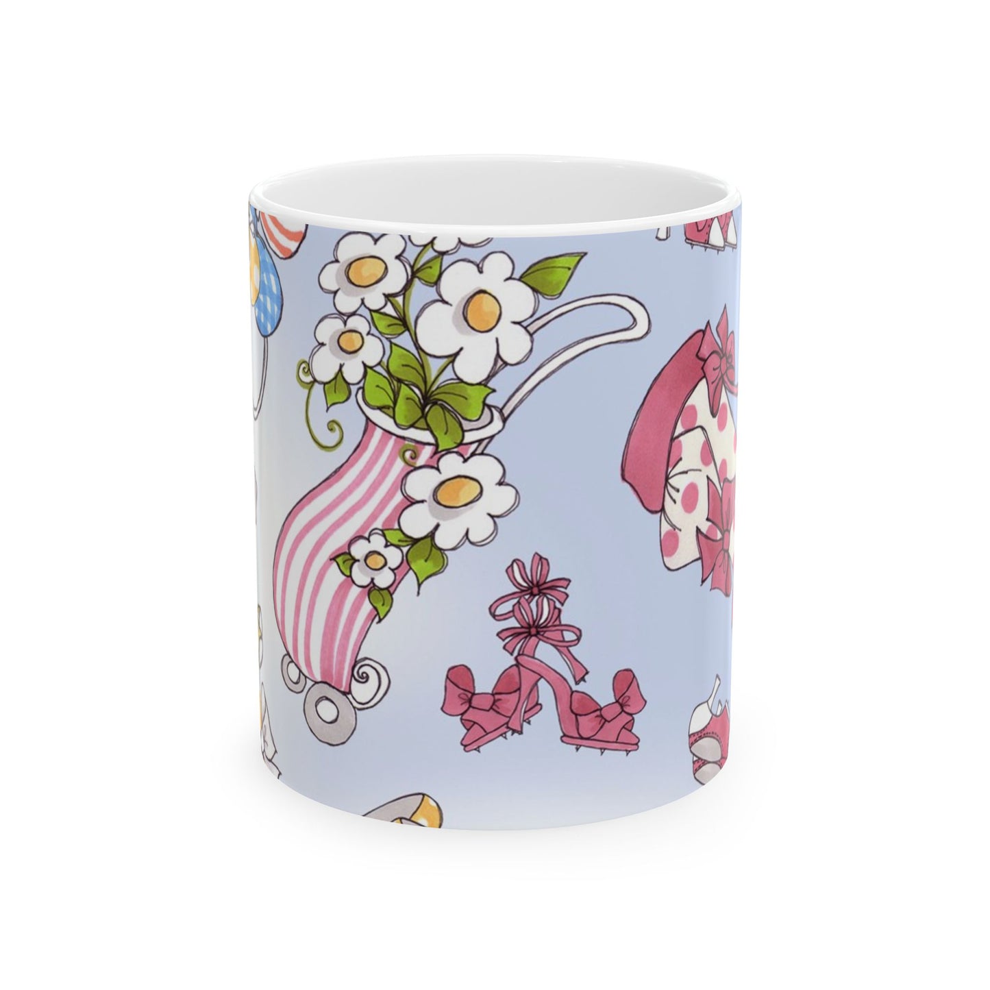 Bags & Shoes Blue Cup