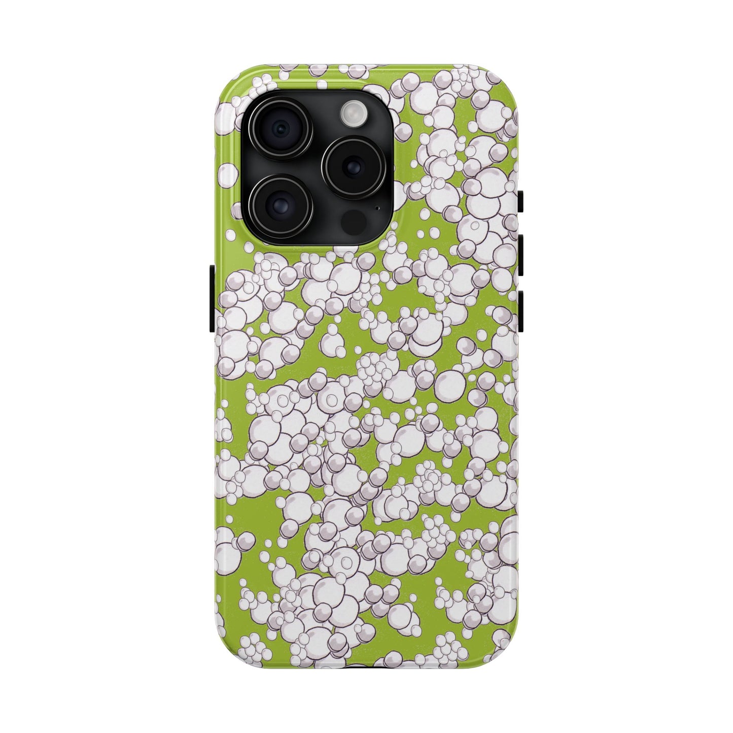 Bubble Dots Green Phone Case