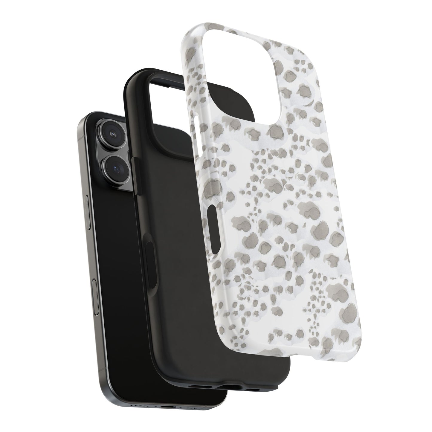 Kitty Dots White Phone Case