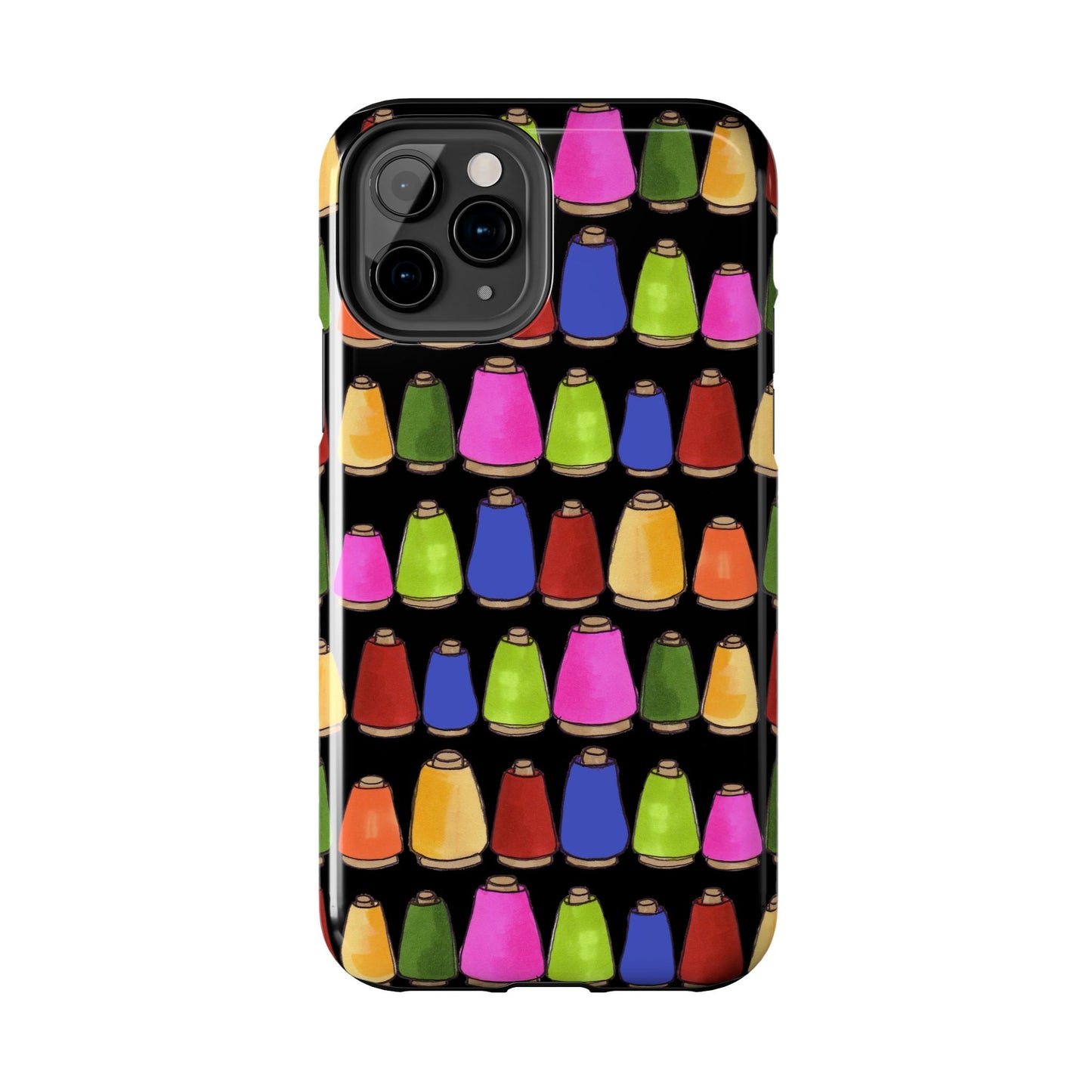 Coneiferous Black / Multi Phone Case