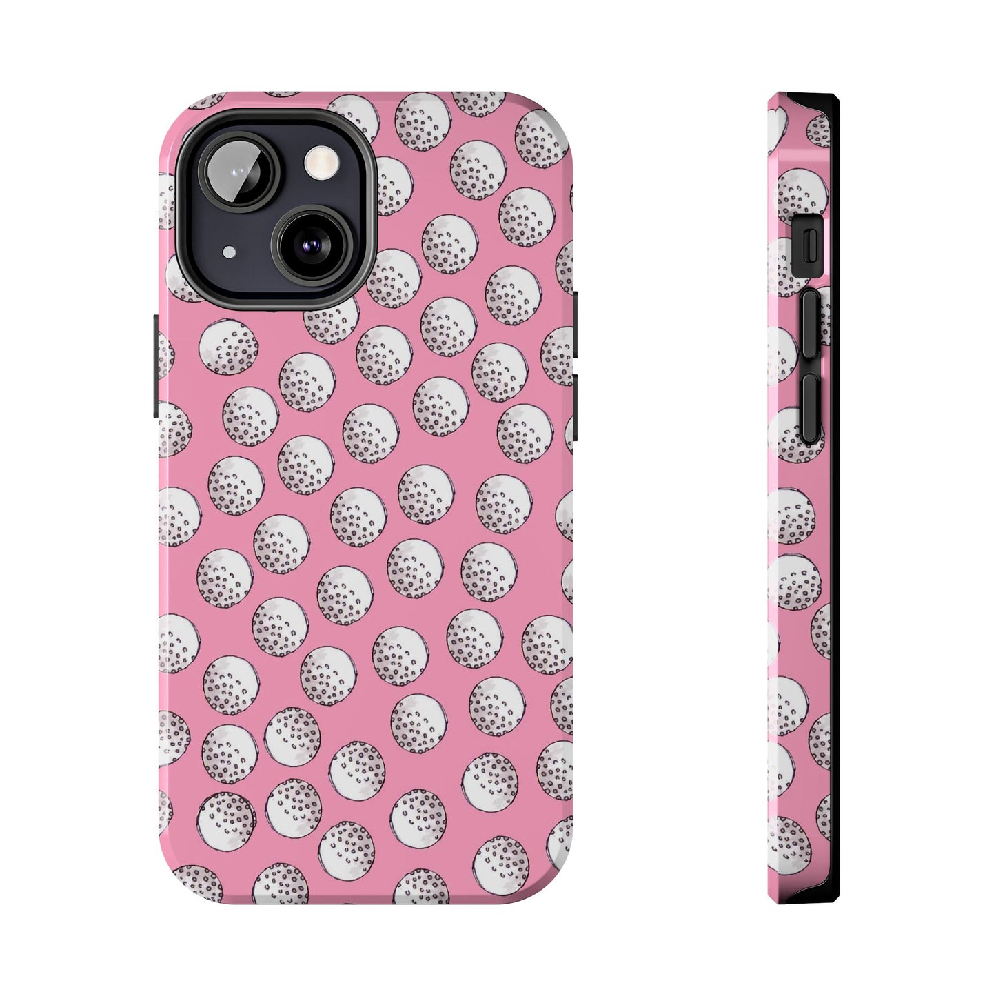 Ball Dots Pink Phone Case