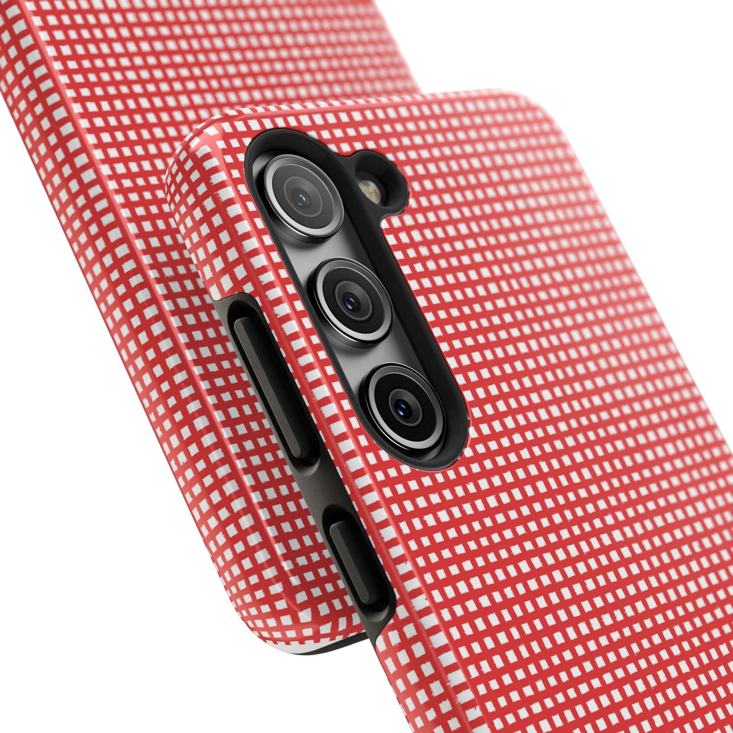 Chipper Check Red Phone Case
