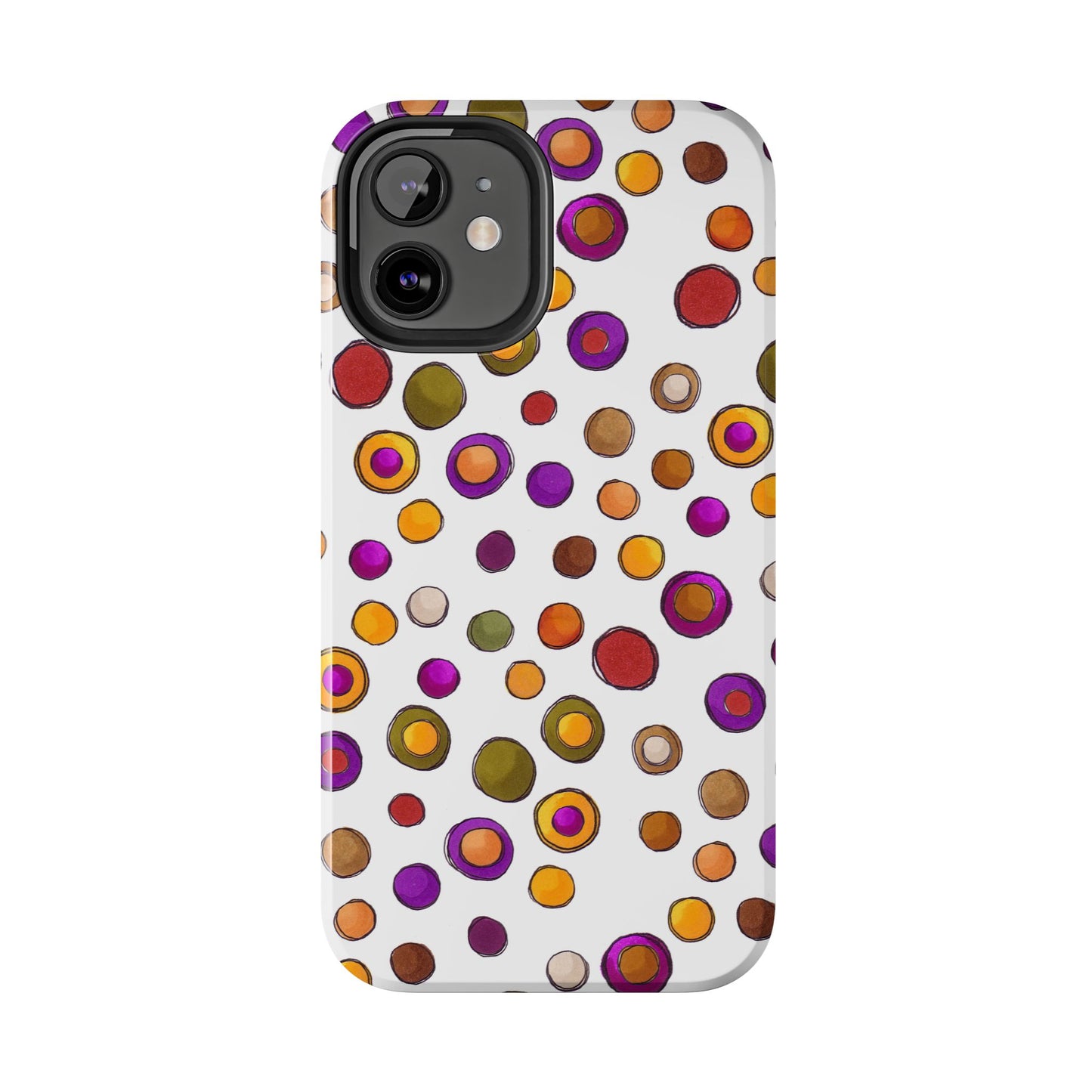 Sesame Dot White Phone Case